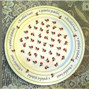 Hallmark “Grateful Plate, Thankful Plate” Platter
